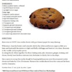 Healthy pump chocolate chip cookie recipe